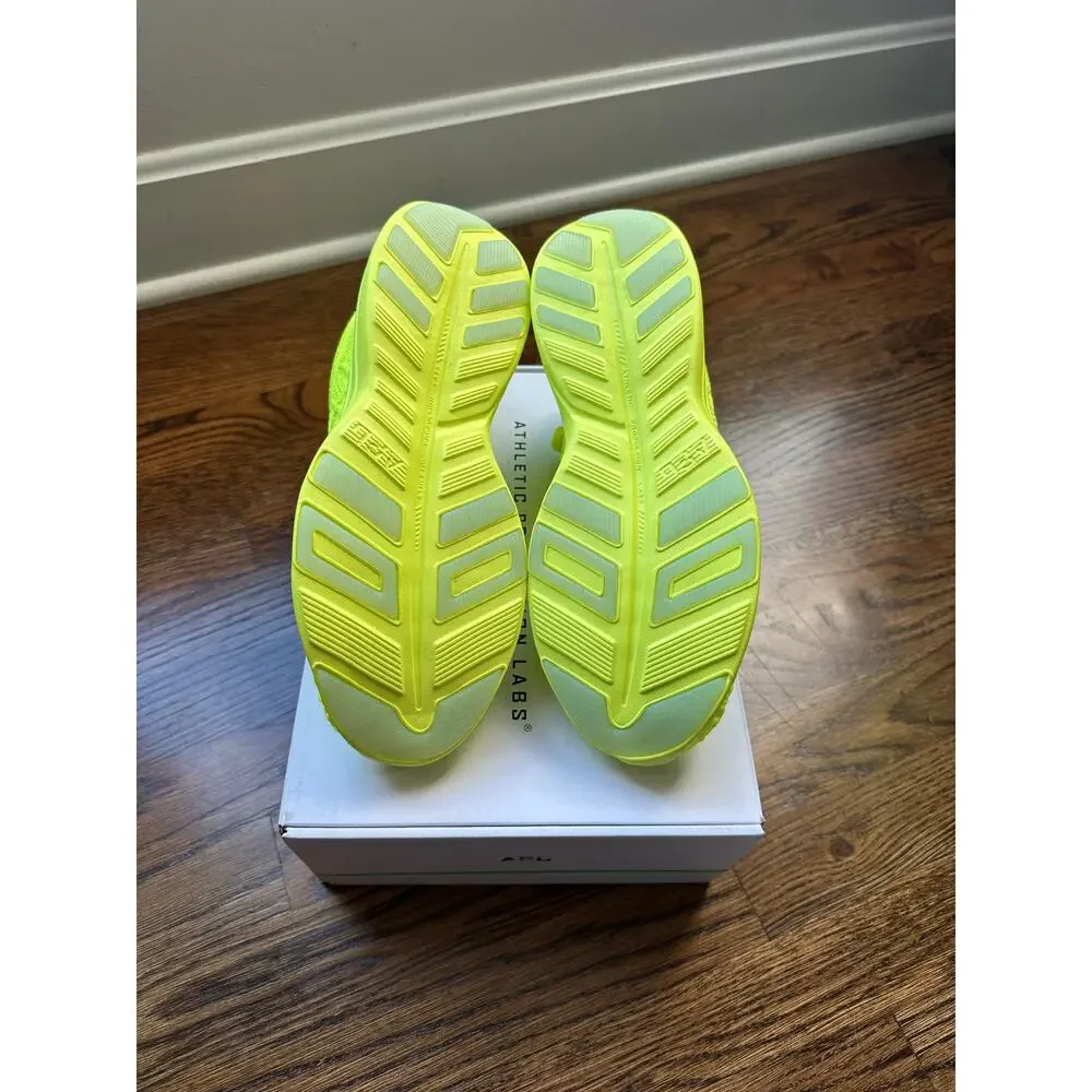 APL TechLoom Phantom Womens 8 Energy Clear Neon Yellow Green Sneakers New